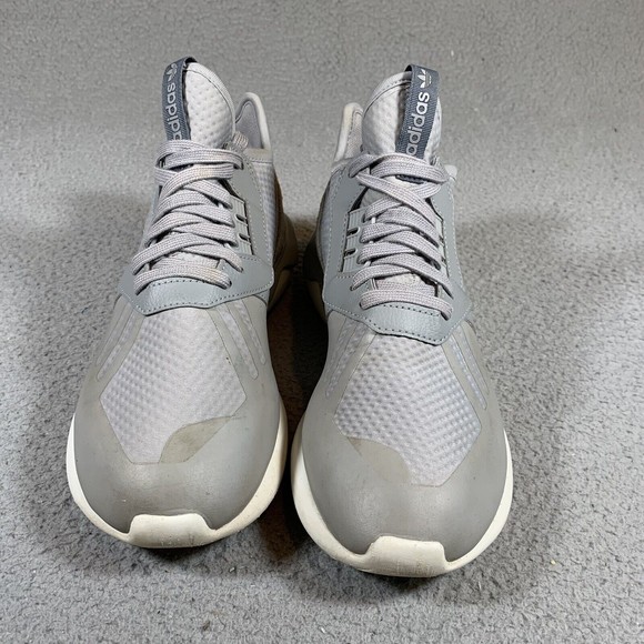 Adidas Originals Women's Tubular Running Shoes S75619 Grey/Onix/White size 7.5 - Picture 4 of 8
